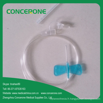 Aiguille médicale jetable de papillon pour l&#39;ensemble 23G d&#39;infusion